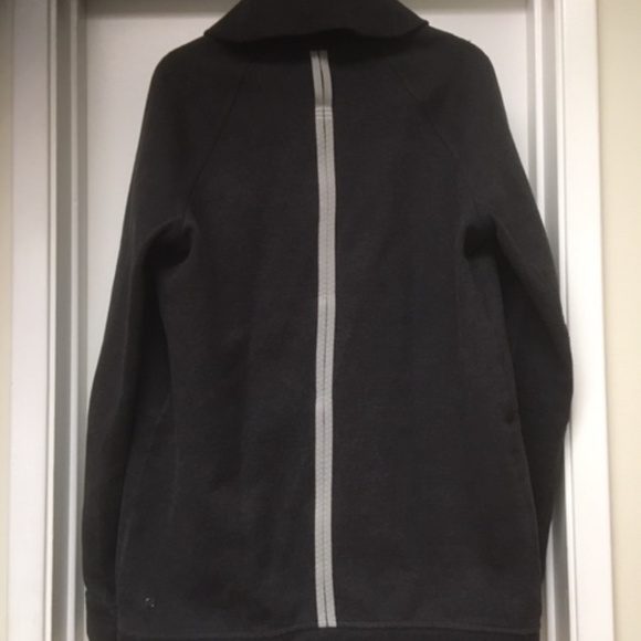 Lululemon Yin To My Yang Cardi Heather Black Cotton Jacket - Picture 10 of 12